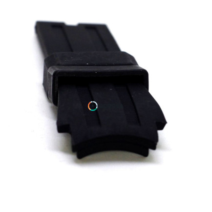 Каучуковый ремешок для часов Casio MTP-1326 черный RKCA-008 - 8